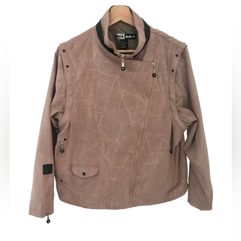 Jamie Sadock Faux Suede Moto Jacket / Vest